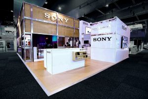Sony Exhibition Stand at Integrate Expo